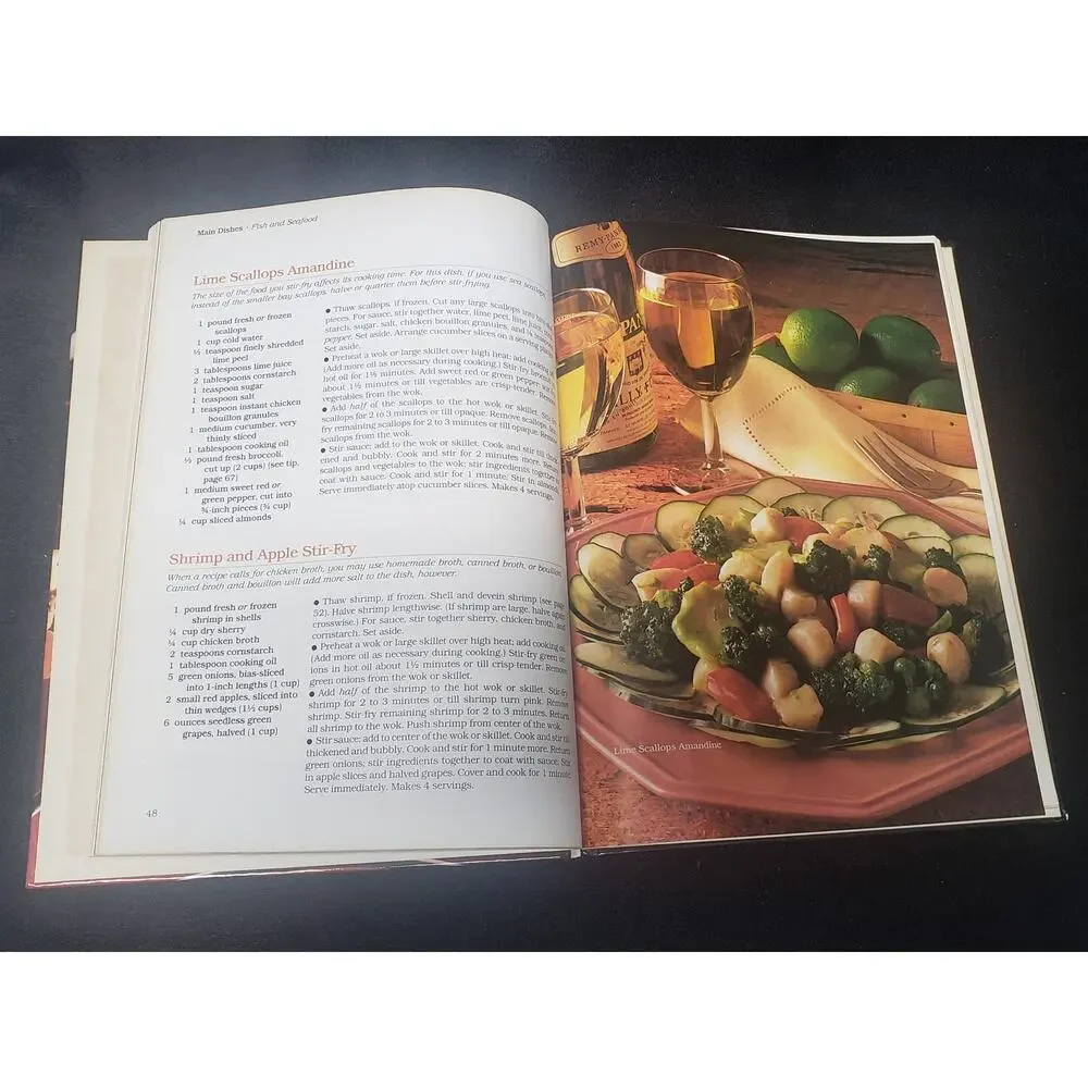 Vintage Better Home & Gardens Stir-Fry First Edition Recipes Hardback Cookbook